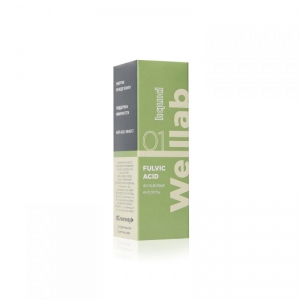 Welllab liquid Fulvic acid - Фульвовые кислоты, 25 мл